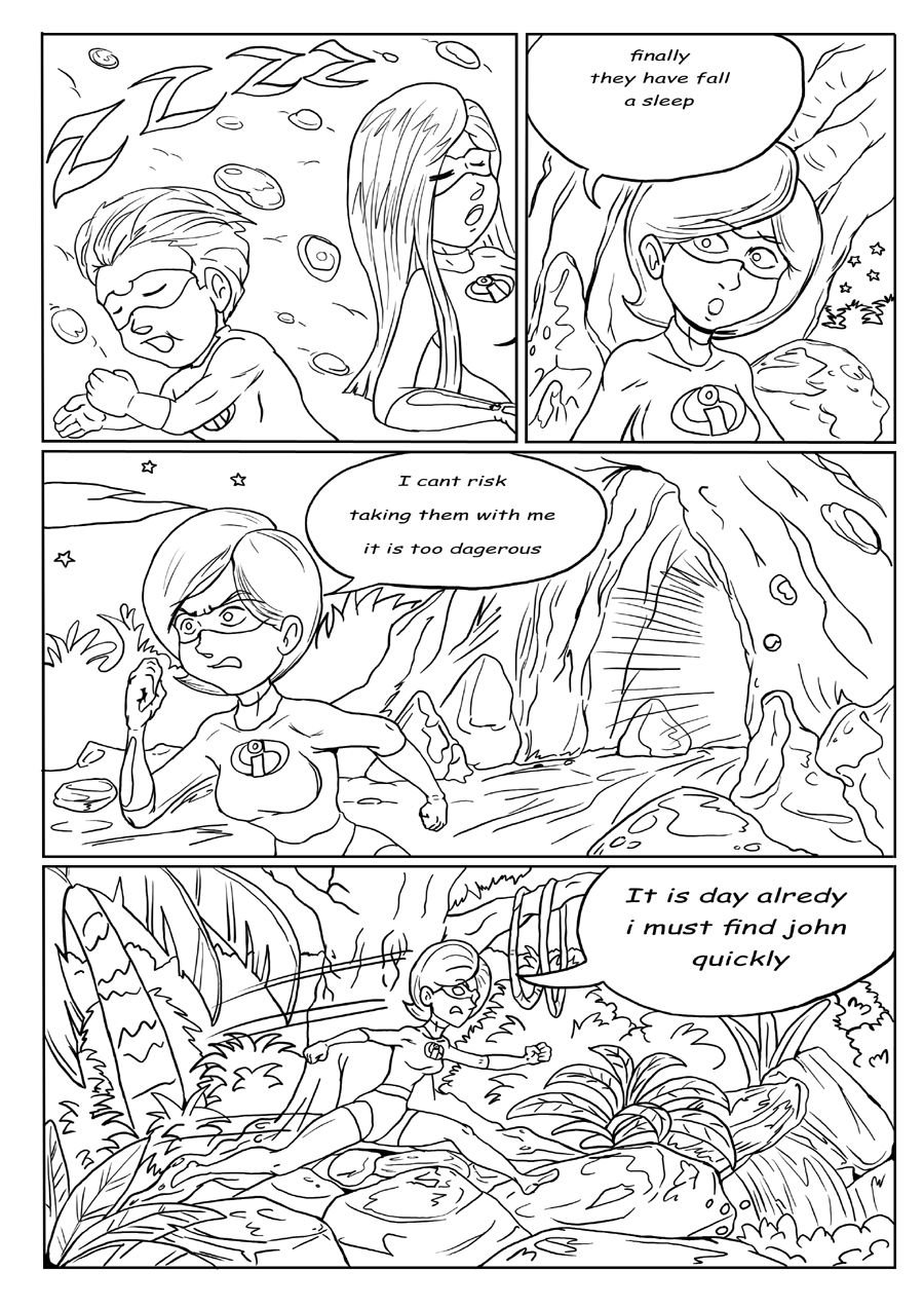 Love On The Forbidden Island (The Incredibles) [Gundam888] 1 . Love On The Forbidden Island - Chapter 1 (The Incredibles) [Gundam888] – page 6