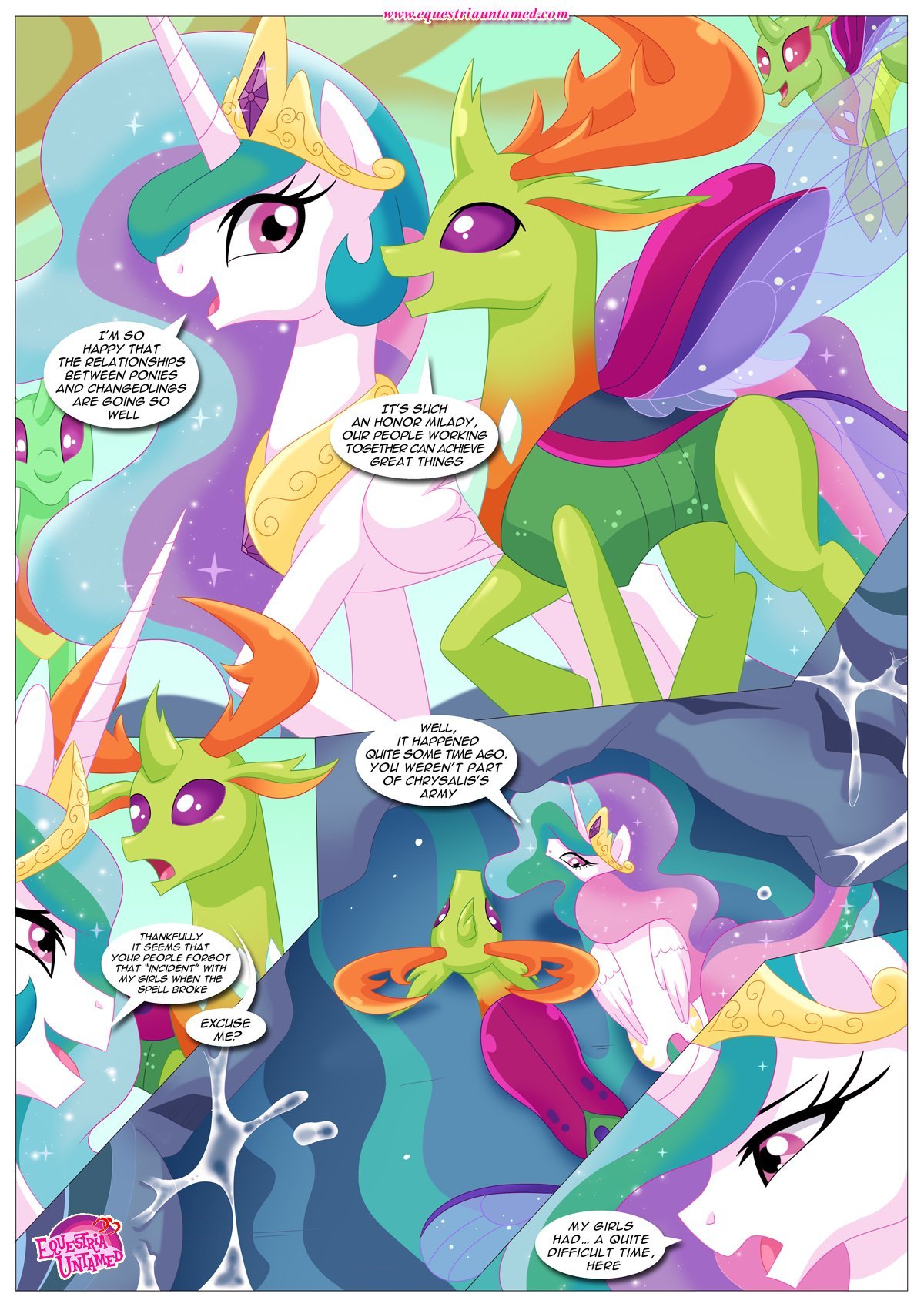 Disguised Lust (My Little Pony – Friendship Is Magic) [PalComix] 1 . Disguised Lust - Chapter 1 (My Little Pony - Friendship Is Magic) [PalComix] – page 2