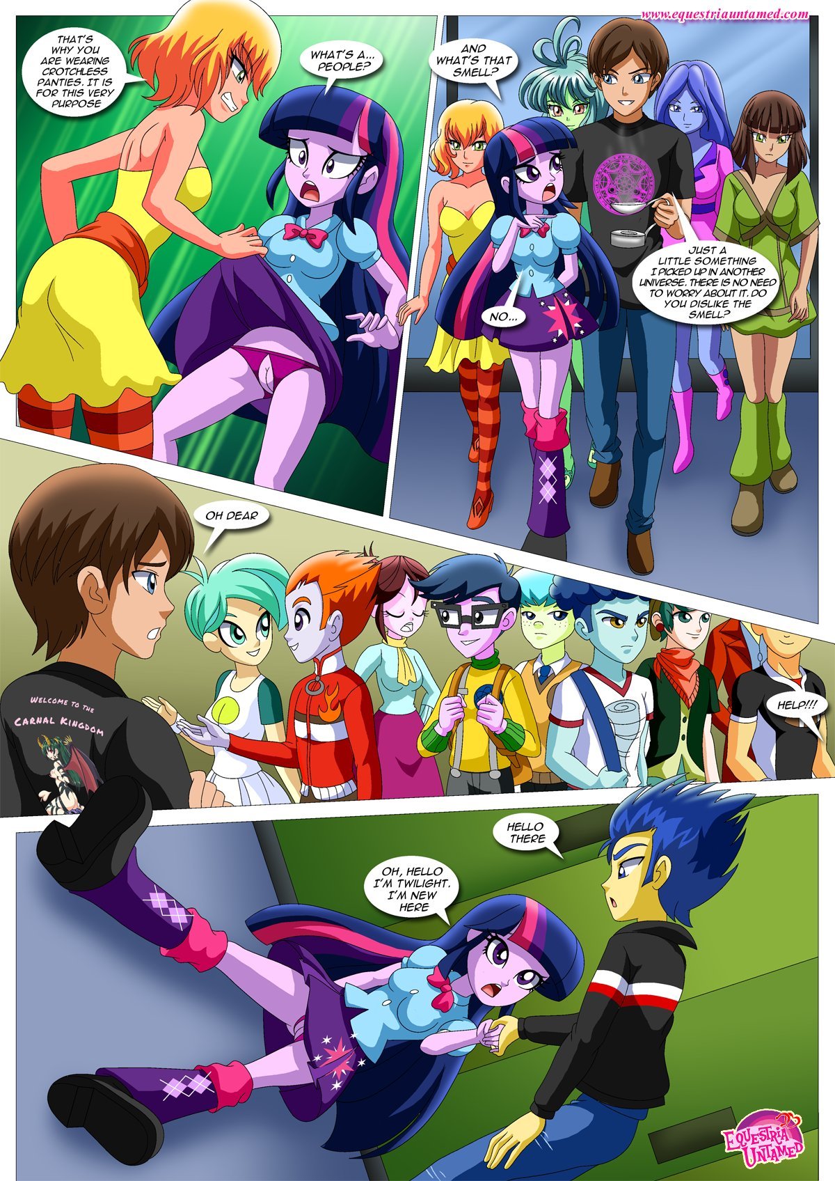 Equestria Girls Unleashed (My Little Pony – Equestria Girls) [PalComix] 1 . Equestria Girls Unleashed - Chapter 1 (My Little Pony - Equestria Girls) [PalComix] – page 3