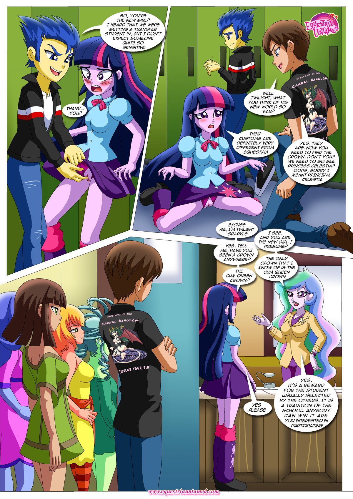 Equestria Girls Unleashed (My Little Pony – Equestria Girls) [PalComix] 1 . Equestria Girls Unleashed - Chapter 1 (My Little Pony - Equestria Girls) [PalComix] – page 4