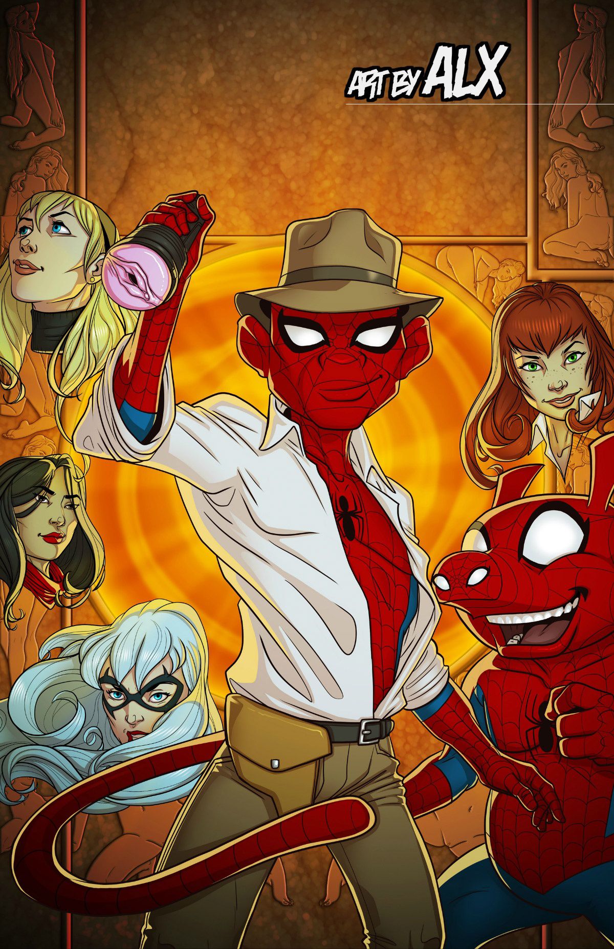 Raiders Of The Sexverse (Spider-Man) [Tracy Scops] 1 . Raiders Of The Sexverse - Chapter 1 (Spider-Man) [Tracy Scops] – page 13
