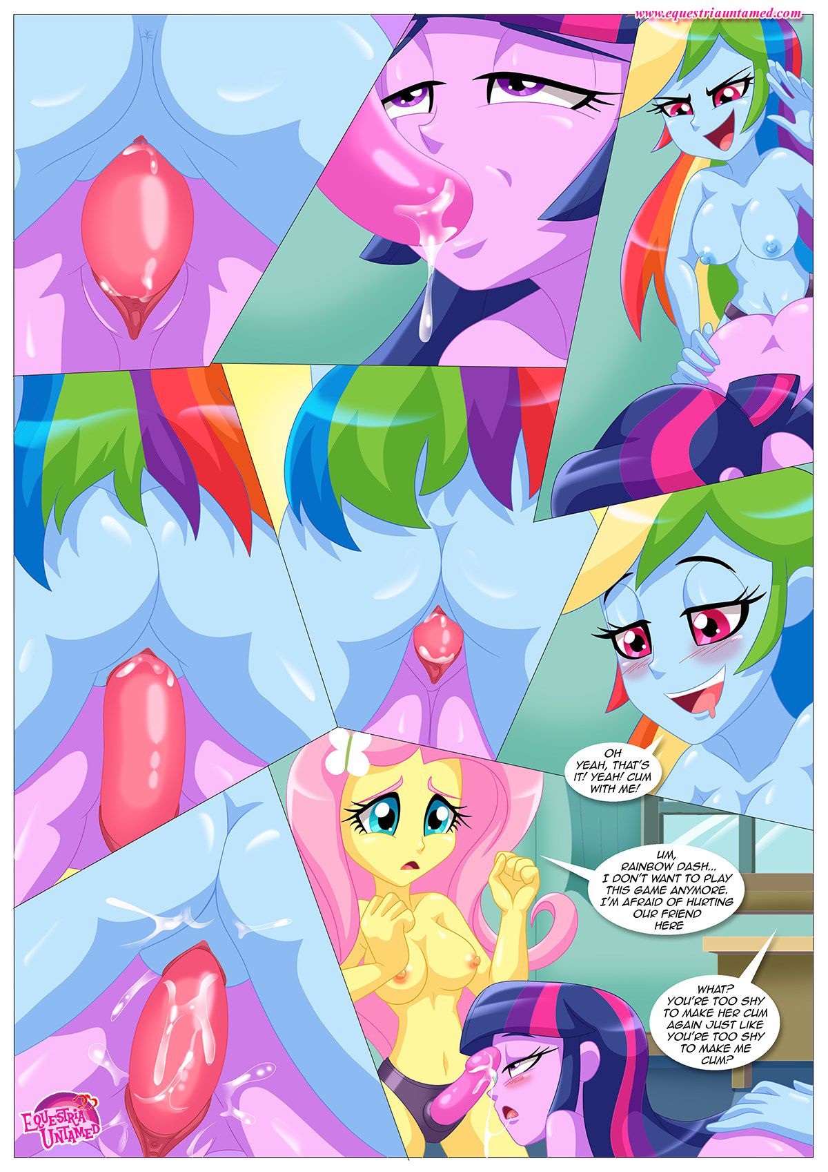 Sexquestria Girls (My Little Pony – Equestria Girls) [Palcomix] 1 . Sexquestria Girls - Chapter 1 (My Little Pony - Equestria Girls) [Palcomix] – page 15