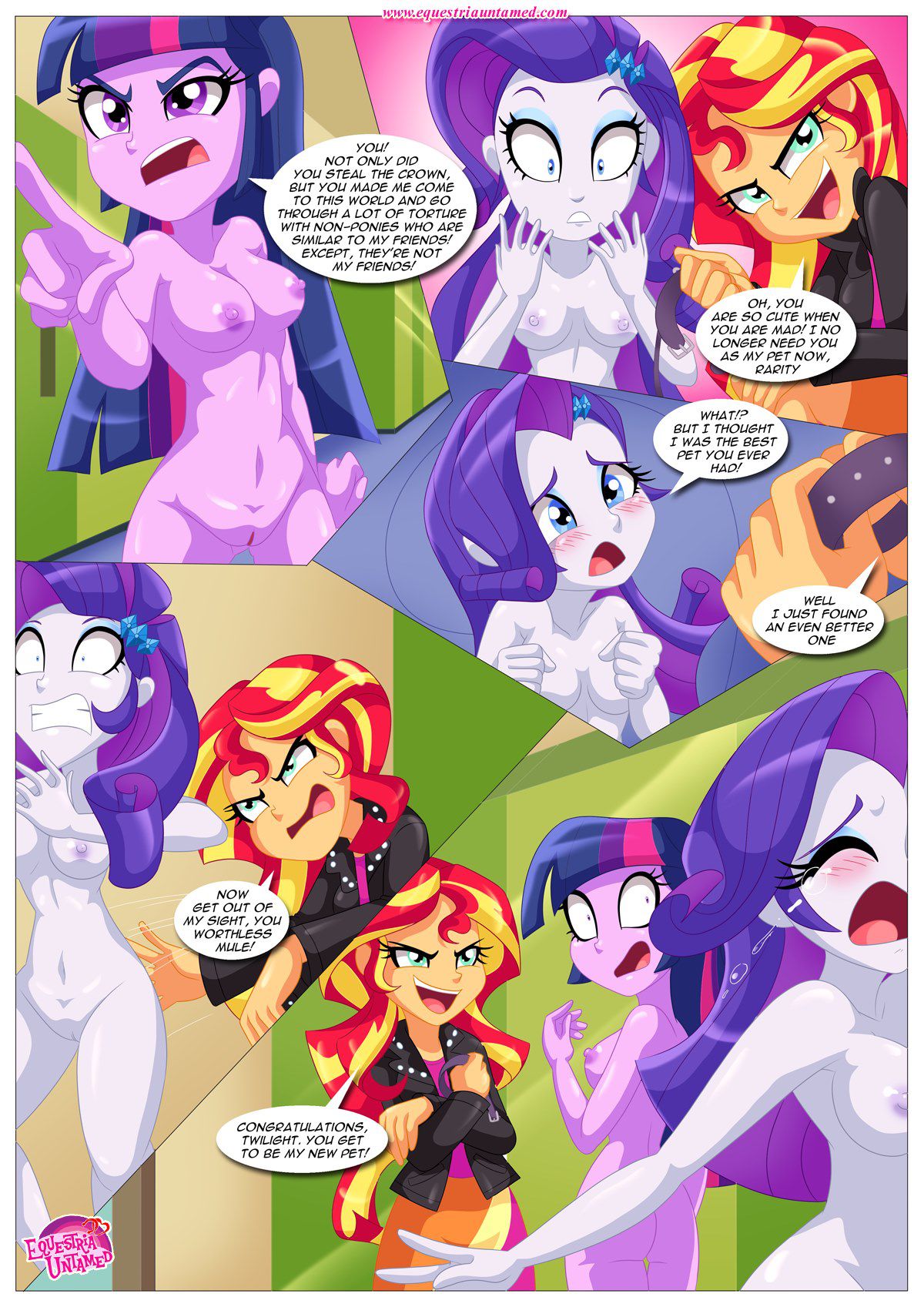 Sexquestria Girls (My Little Pony – Equestria Girls) [Palcomix] 1 . Sexquestria Girls - Chapter 1 (My Little Pony - Equestria Girls) [Palcomix] – page 17