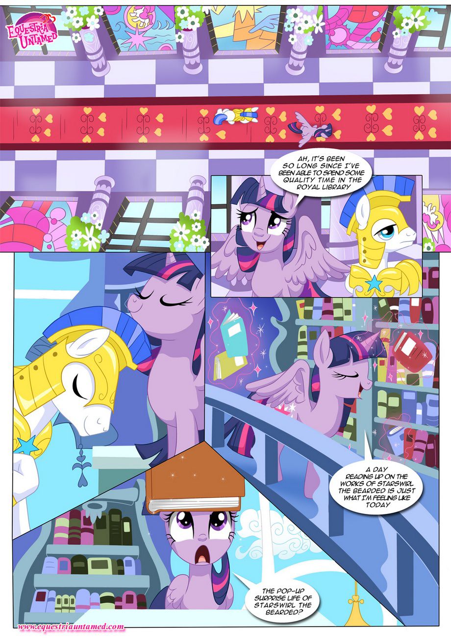 Libraries Are Supposed To Be Quiet (My Little Pony – Friendship Is Magic) [PalComix] 1 . Libraries Are Supposed To Be Quiet - Chapter 1 (My Little Pony - Friendship Is Magic) [PalComix] – page 2