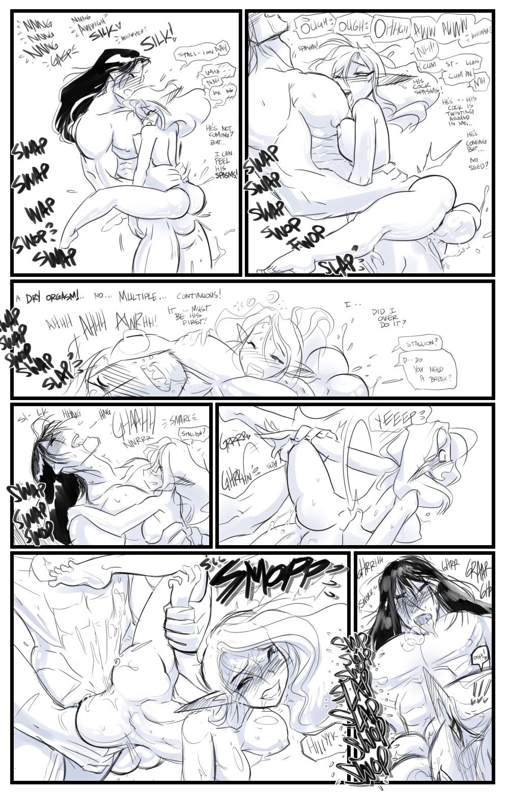 Troll Vs. Elf [Fred Perry] 1.5 . Stallion Vs. Silk - Chapter 1.5 [Fred Perry] – page 20