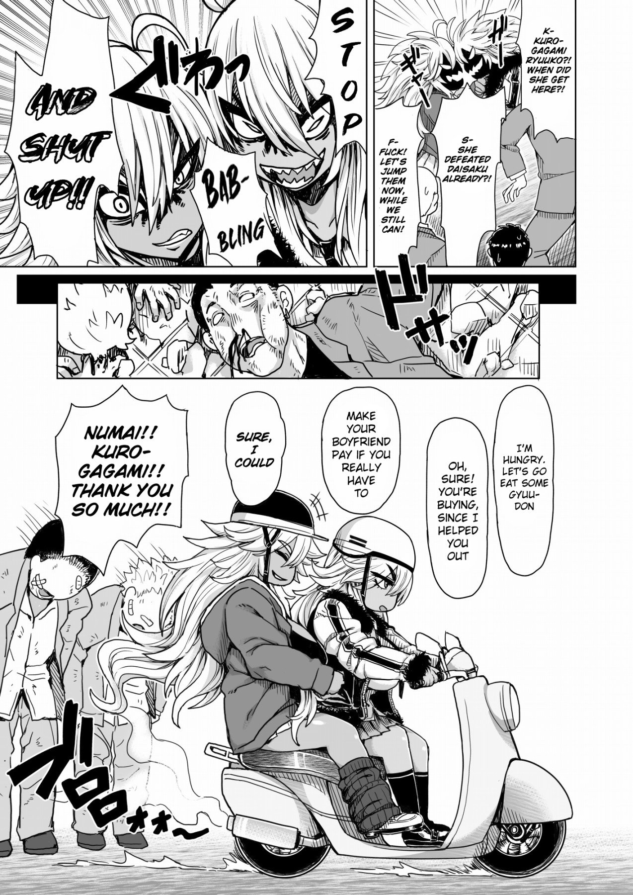 Two Brown Yankee Gals [Otogi Tetsurou] 1 . Two Brown Yankee Gals  - Chapter 1 [Otogi Tetsurou] – page 4