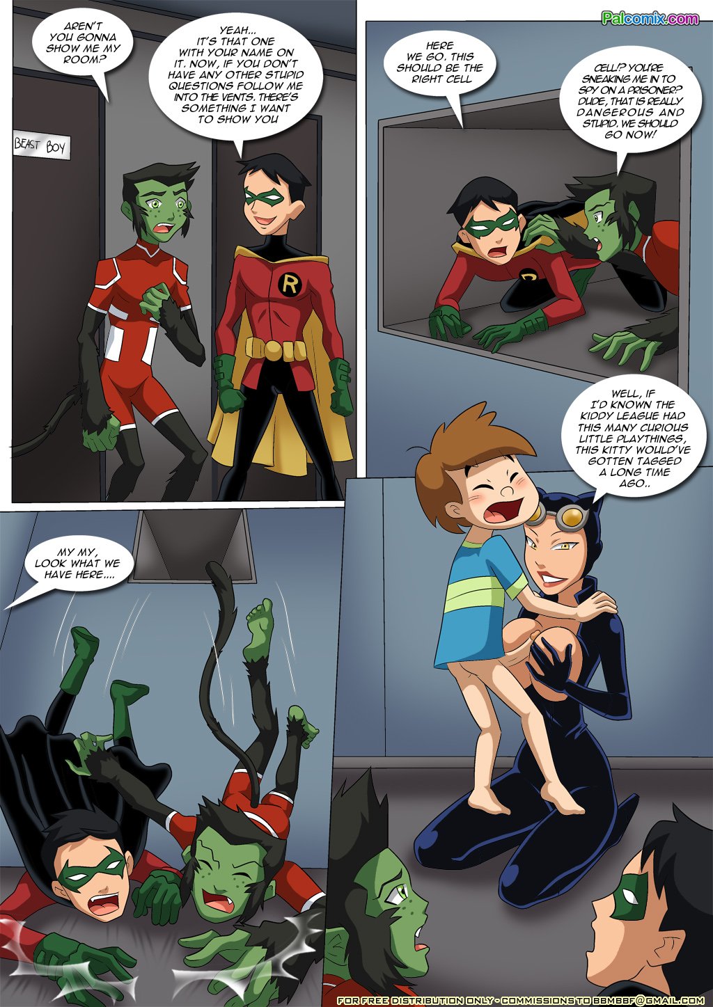 Welcome To The Team (Teen Titans) [PalComix] 1 . Welcome To The Team - Chapter 1 (Teen Titans) [PalComix] – page 6