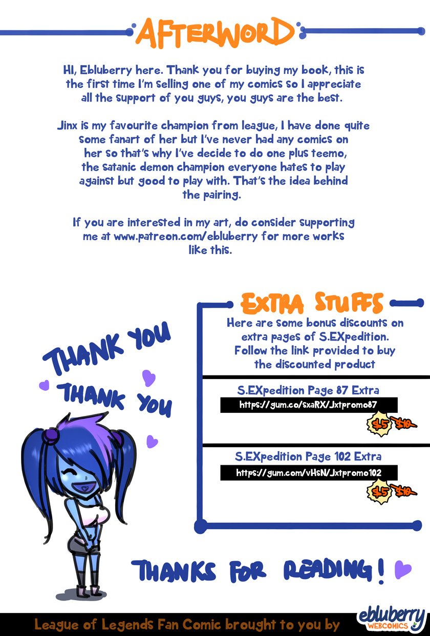 Jinx X Teemo (League of Legends) [Ebluberry] 1 . Jinx X Teemo - Chapter 1 (League of Legends) [Ebluberry] – page 14