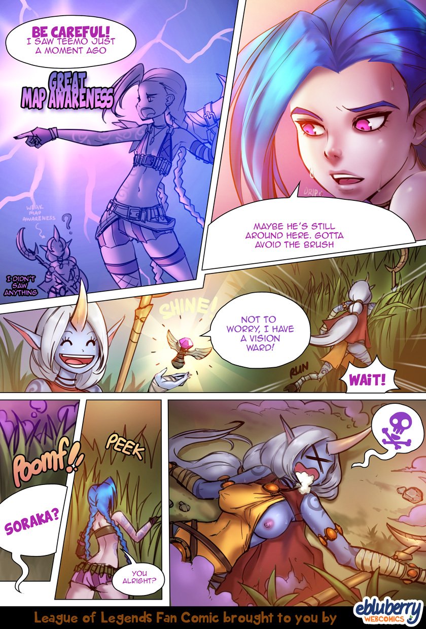 Jinx X Teemo (League of Legends) [Ebluberry] 1 . Jinx X Teemo - Chapter 1 (League of Legends) [Ebluberry] – page 2
