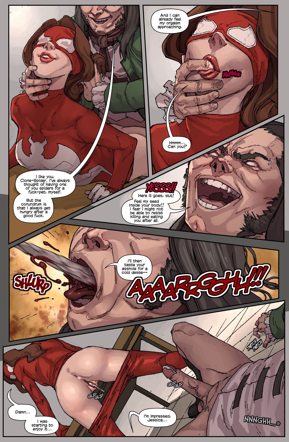 Scarlet Spiders – Maxxxium Clonecest (Spider-Man) [Tracy Scops] 1 . Scarlet Spiders - Maxxxium Clonecest - Chapter 1 (Spider-Man) [Tracy Scops] – page 4
