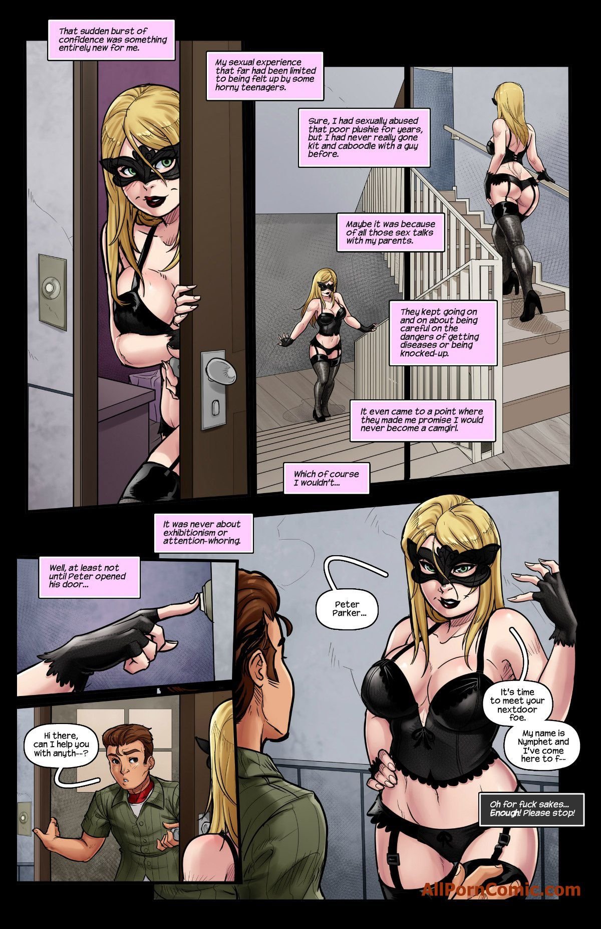 Ryker’s Bait (Spider-Man) [Tracy Scops] 1 . Ryker's Bait - Chapter 1 (Spider-Man) [Tracy Scops] – page 8