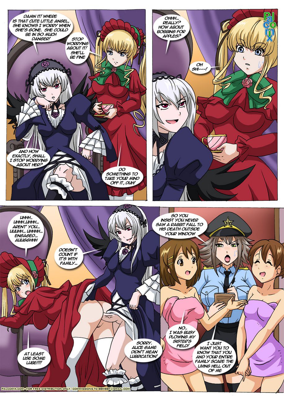 Sister Sister! (Panty And Stocking With Garterbelt) [Palcomix] 1 . Sister Sister! - Chapter 1 (Panty And Stocking With Garterbelt) [Palcomix] – page 14