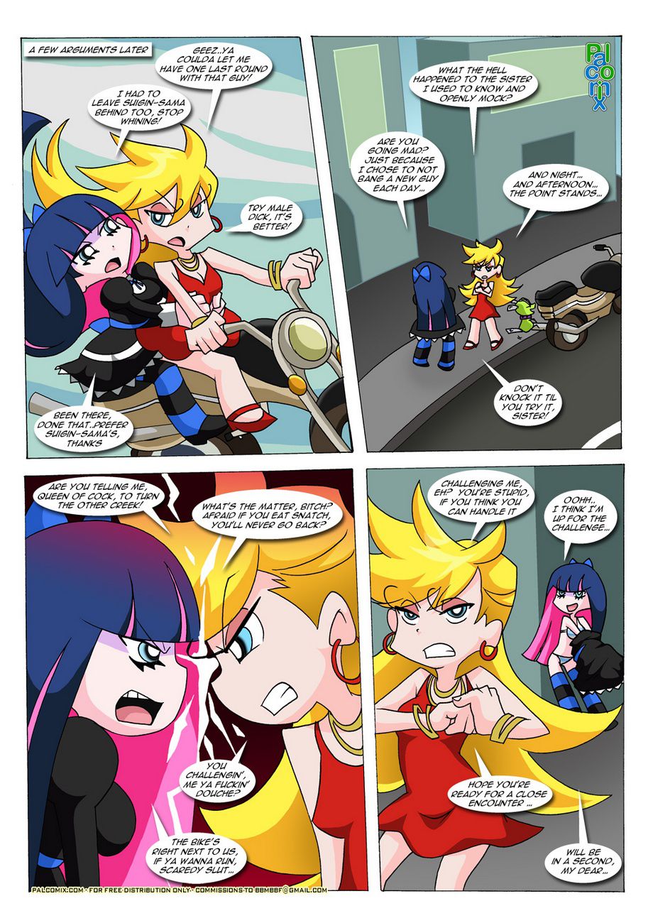 Sister Sister! (Panty And Stocking With Garterbelt) [Palcomix] 1 . Sister Sister! - Chapter 1 (Panty And Stocking With Garterbelt) [Palcomix] – page 5
