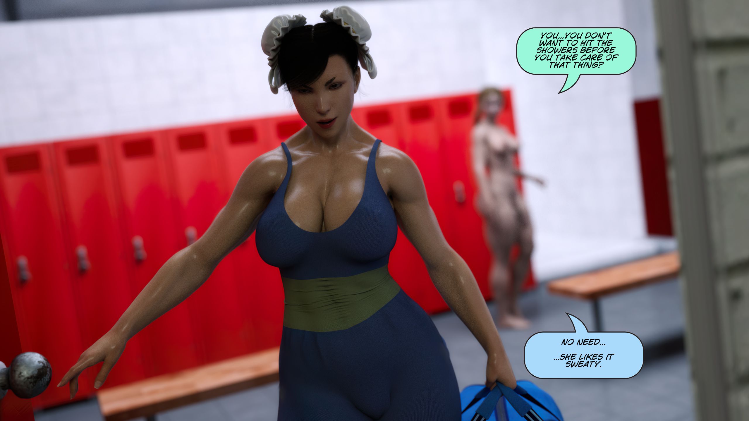 A Mouthful Of Poison [SquarePeg3D] 1 . A Mouthful Of Poison - Chapter 1 [SquarePeg3D] – page 97