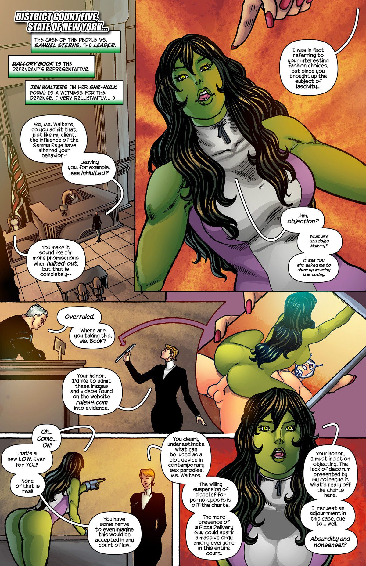 She-Hulk (Savage She-Hulk , Spider-Man) [Tracy Scops] 1 . She-Hulk - Chapter 1 (Savage She-Hulk , Spider-Man) [Tracy Scops] – page 3