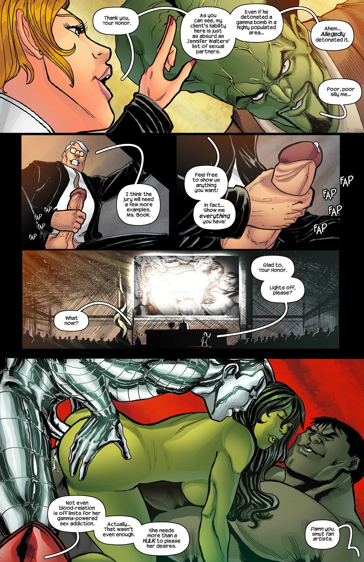 She-Hulk (Savage She-Hulk , Spider-Man) [Tracy Scops] 1 . She-Hulk - Chapter 1 (Savage She-Hulk , Spider-Man) [Tracy Scops] – page 5