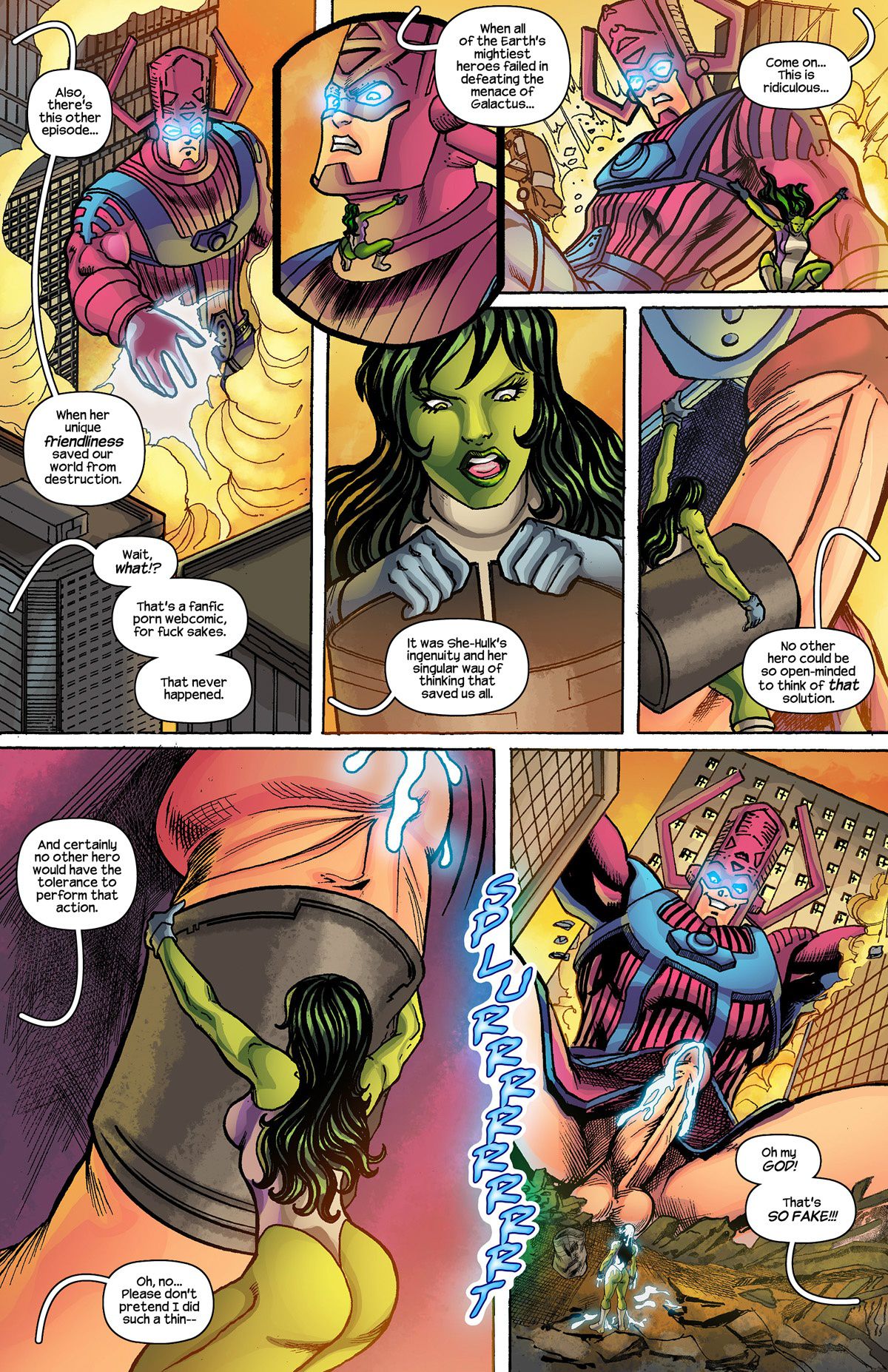 She-Hulk (Savage She-Hulk , Spider-Man) [Tracy Scops] 1 . She-Hulk - Chapter 1 (Savage She-Hulk , Spider-Man) [Tracy Scops] – page 6