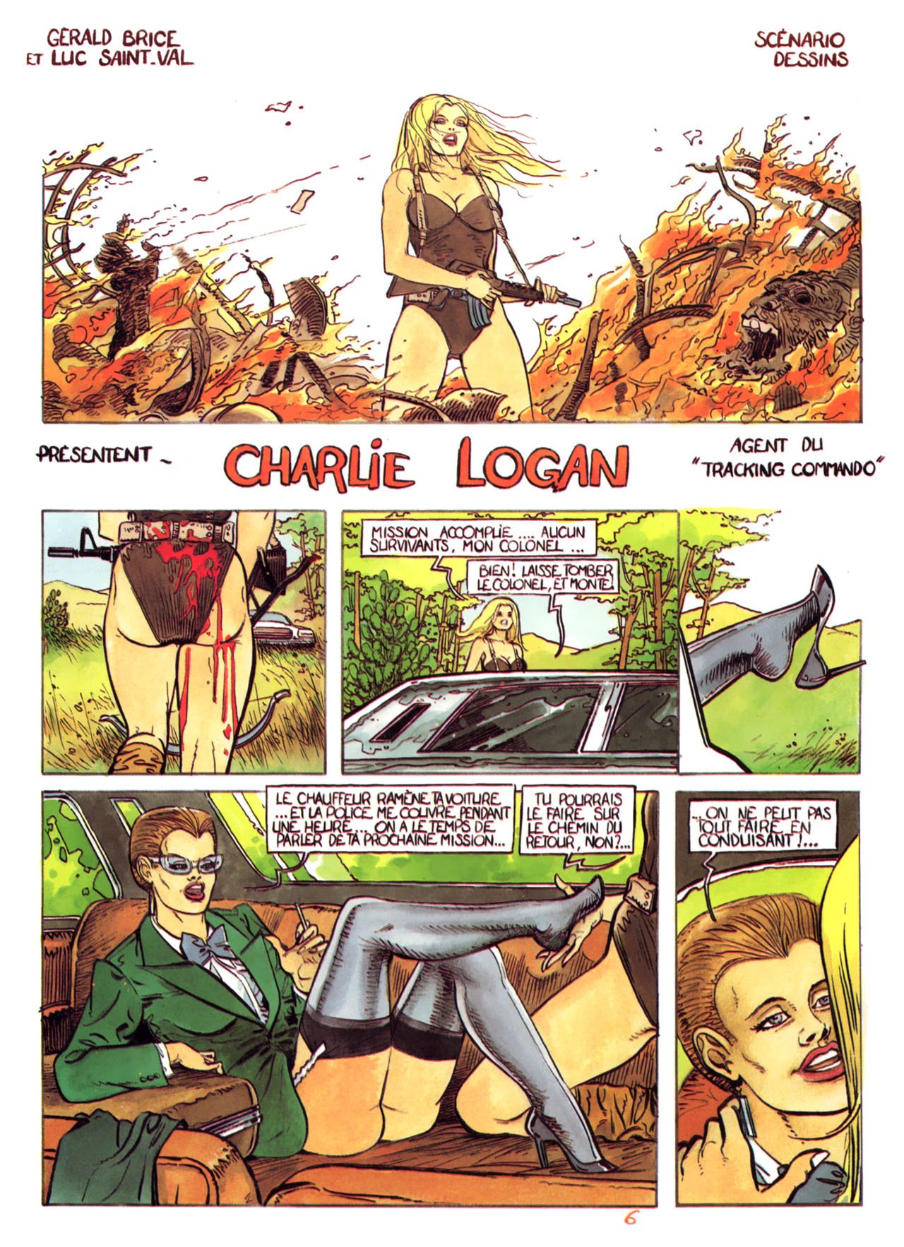 Charlie Logan [Alan Davis | Jean Pailler] 1 . Charlie Logan - Chapter 1 [Alan Davis | Jean Pailler] – page 10