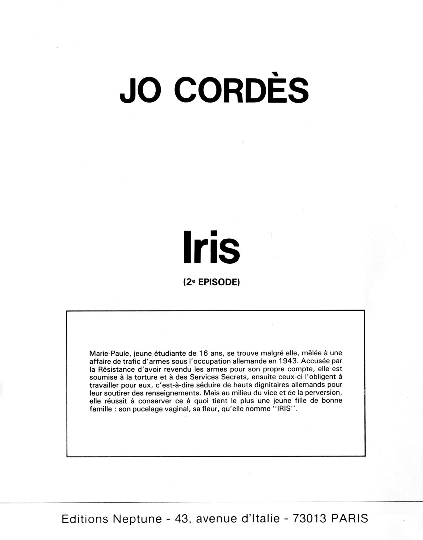 Iris [Alan Davis | Jean Pailler] 2 . Iris - Chapter 2 [Alan Davis | Jean Pailler] – page 2