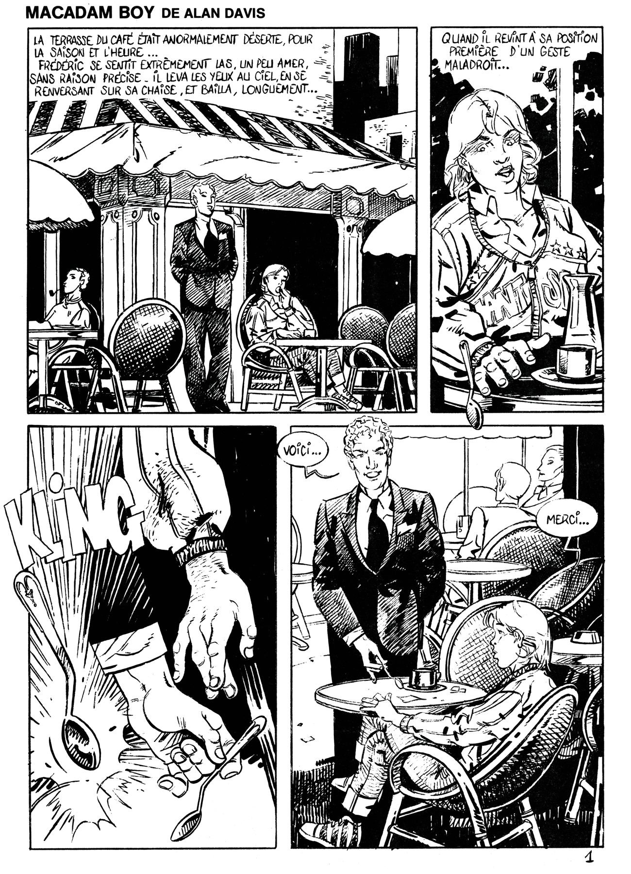 Macadam Boy [Alan Davis | Jean Pailler] 1 . Macadam Boy - Chapter 1 [Alan Davis | Jean Pailler] – page 2