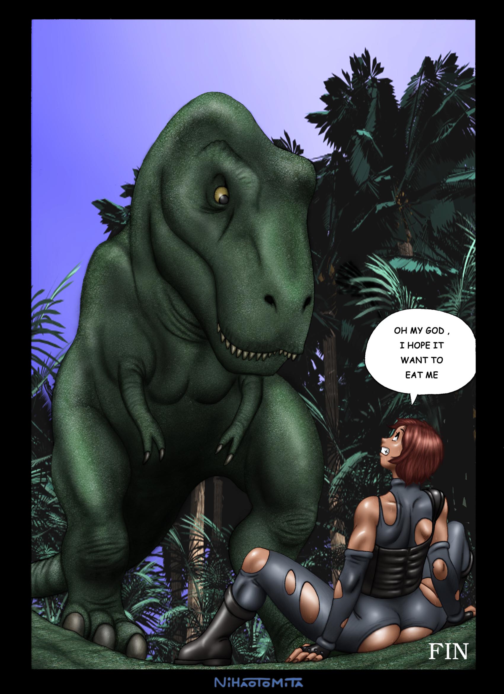 Dino Crisix (Dino Crisis) [Nihaotomita] 1 . Dino Crisix  - Chapter 1 (Dino Crisis) [Nihaotomita] – page 12