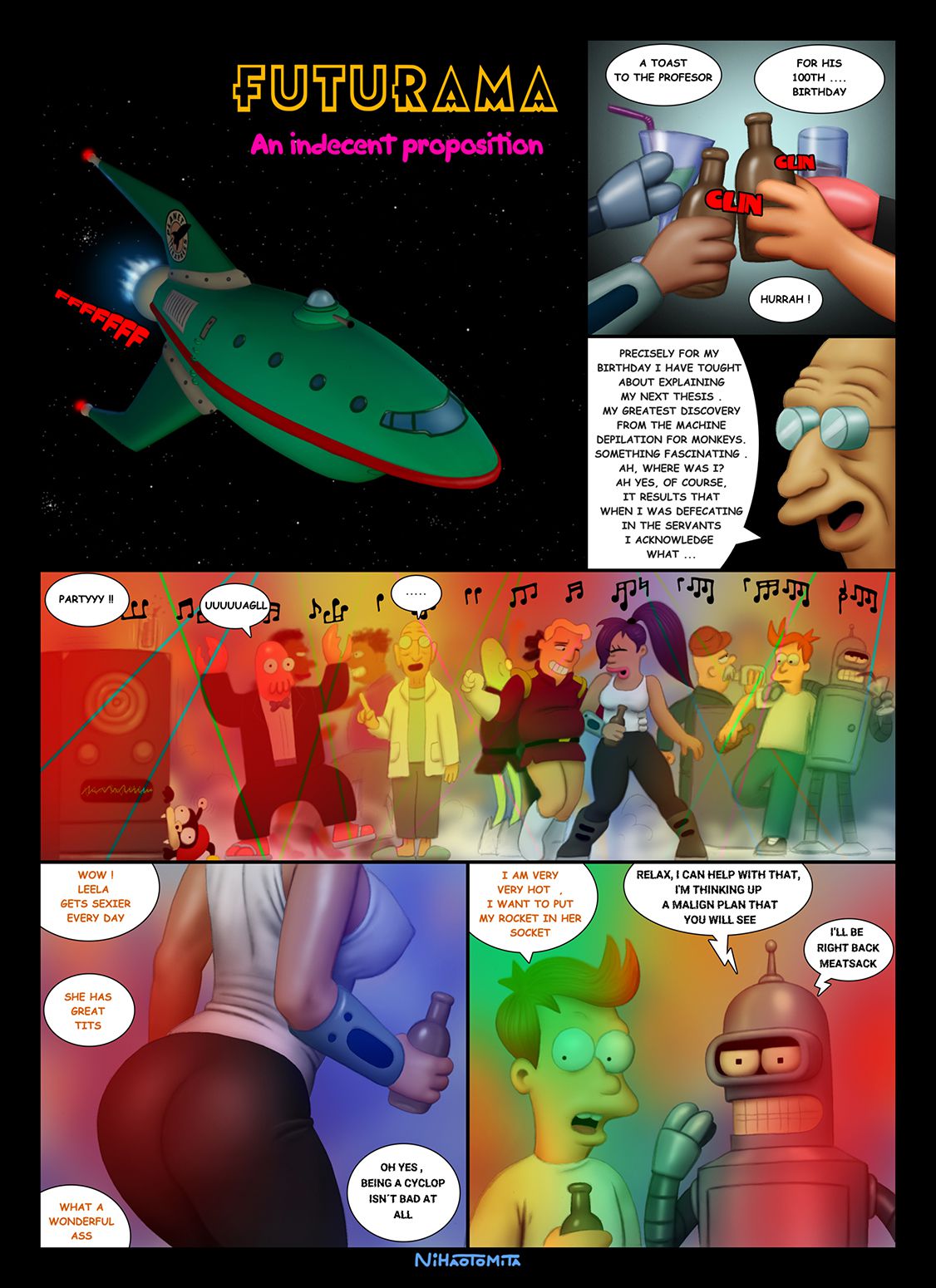 An Indecent Proposition (Futurama) [Nihaotomita] 1 . An Indecent Proposition - Chapter 1 (Futurama) [Nihaotomita] – page 2