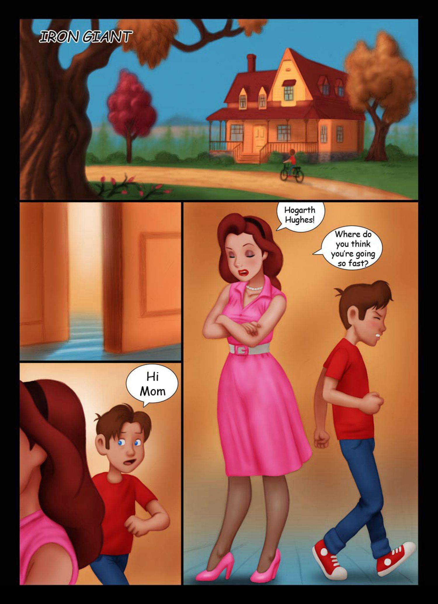 Iron Giant (The Iron Giant) [Nihaotomita] 1 . Iron Giant - Chapter 1 (The Iron Giant) [Nihaotomita] – page 1
