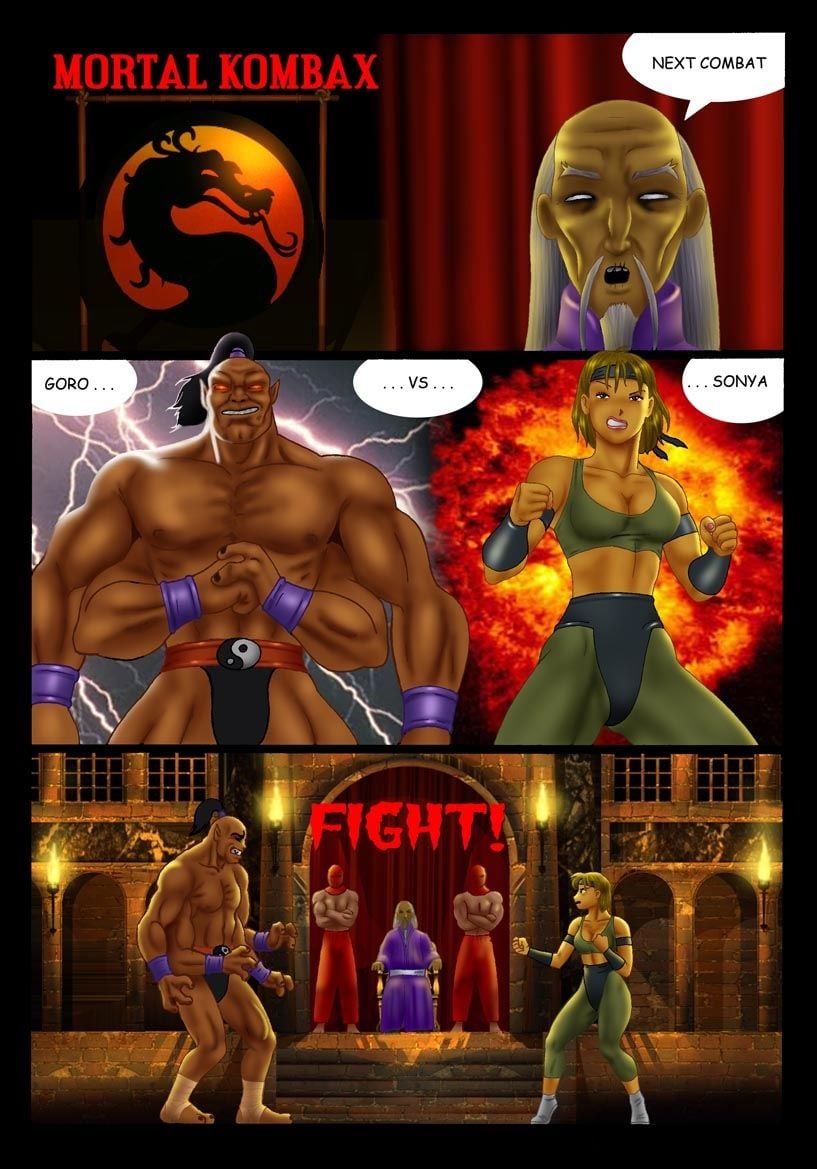 Mortal Kombax (Mortal Kombat) [Nihaotomita] 1 . Mortal Kombax - Chapter 1 (Mortal Kombat) [Nihaotomita] – page 1