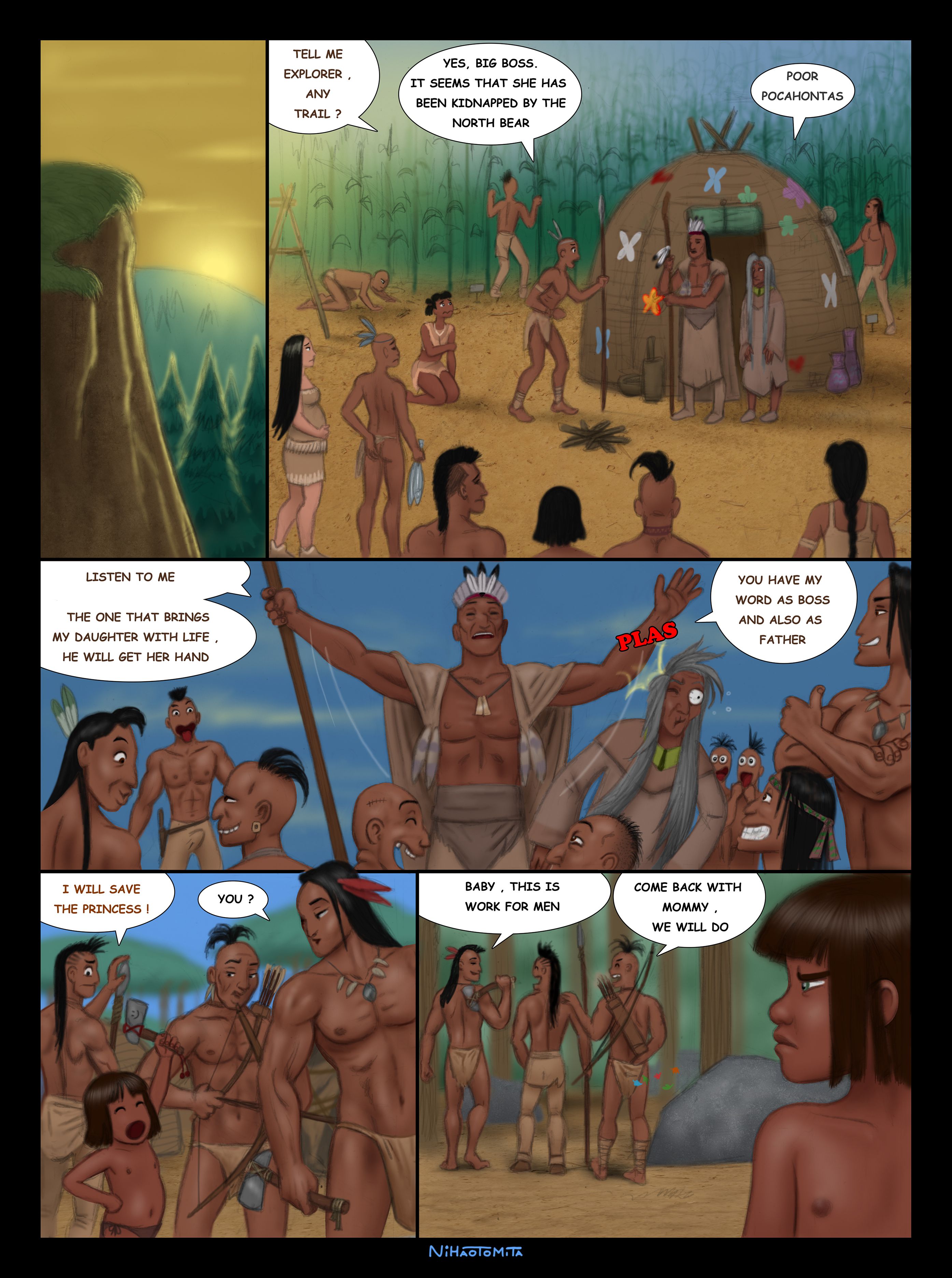 Nature’s Things (Pocahontas) [Nihaotomita] 1 . Nature's Things - Chapter 1 (Pocahontas) [Nihaotomita] – page 3
