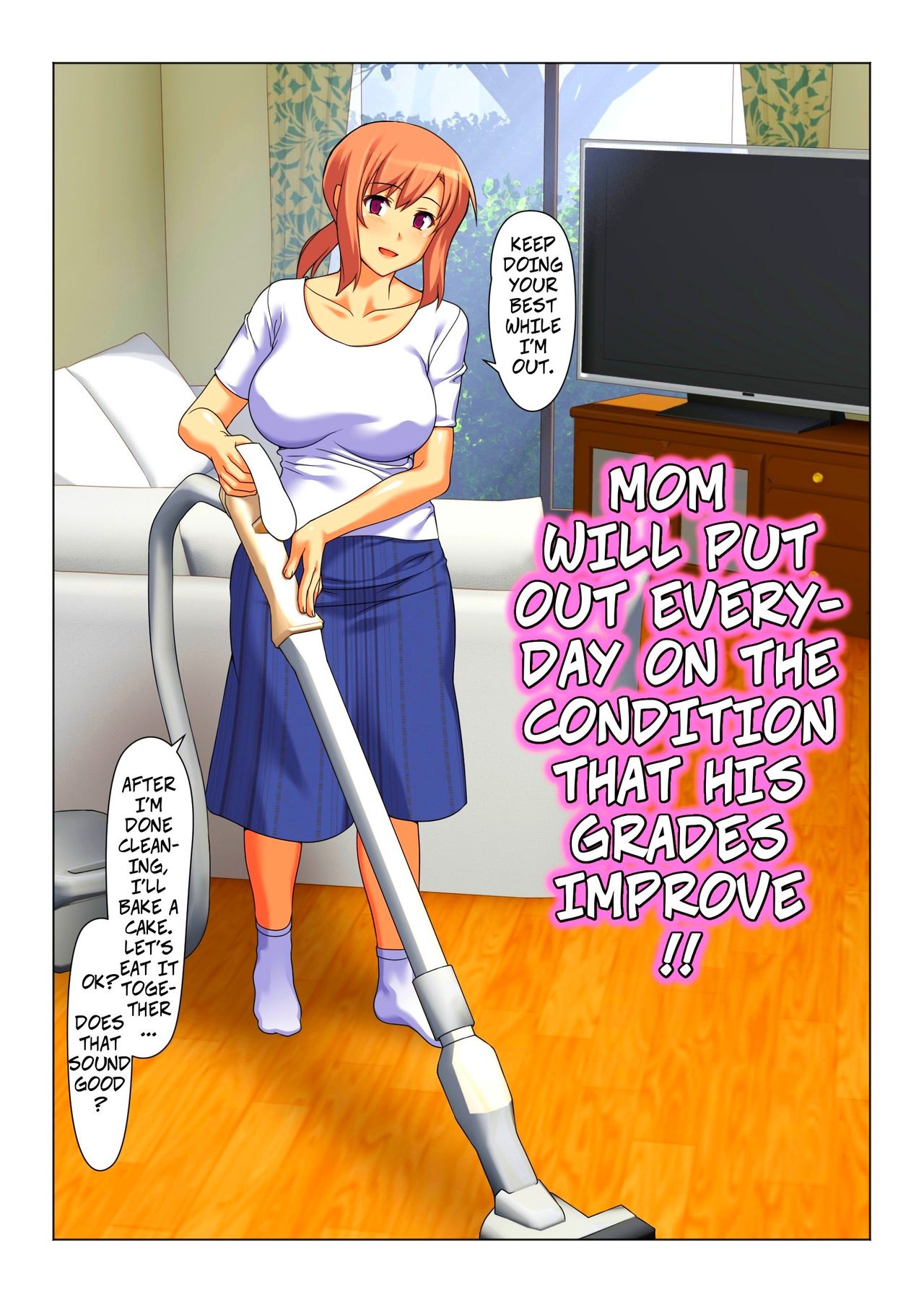 Mom Will Put Out Everyday On The Condition That His Grades Improve [Kamatori Pokari] 1 . Mom Will Put Out Everyday On The Condition That His Grades Improve - Chapter 1 [Kamatori Pokari] – page 13