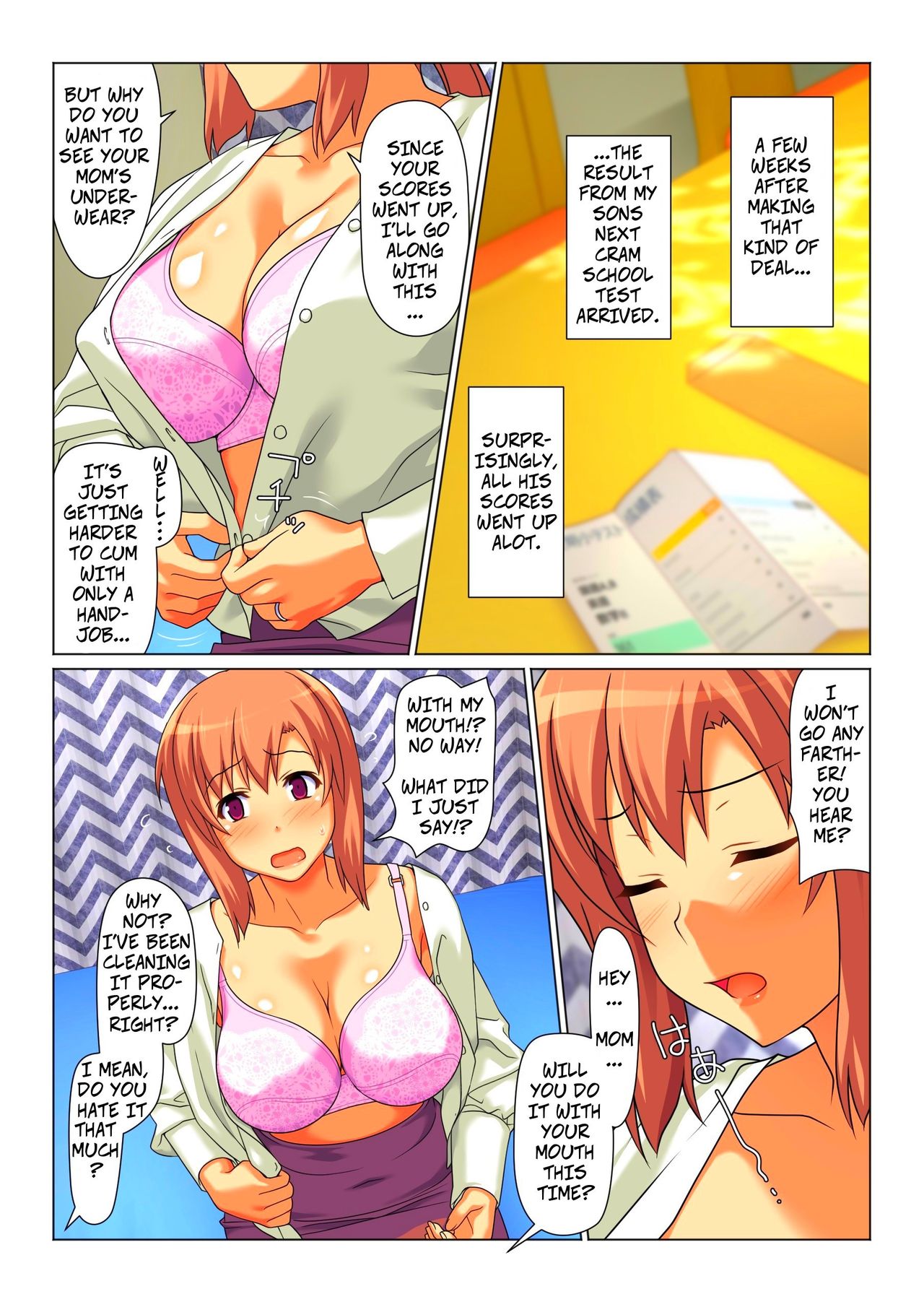 Mom Will Put Out Everyday On The Condition That His Grades Improve [Kamatori Pokari] 1 . Mom Will Put Out Everyday On The Condition That His Grades Improve - Chapter 1 [Kamatori Pokari] – page 15