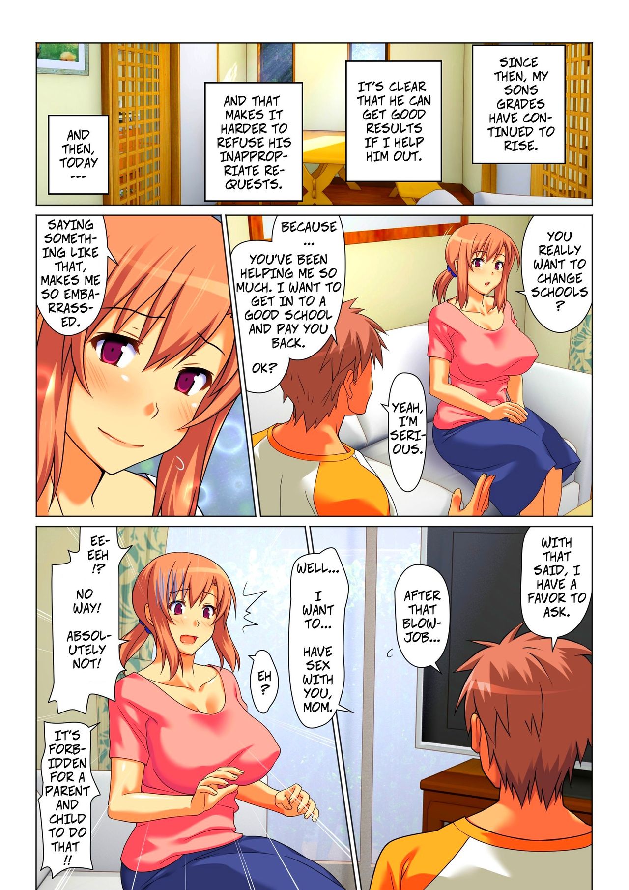 Mom Will Put Out Everyday On The Condition That His Grades Improve [Kamatori Pokari] 1 . Mom Will Put Out Everyday On The Condition That His Grades Improve - Chapter 1 [Kamatori Pokari] – page 23