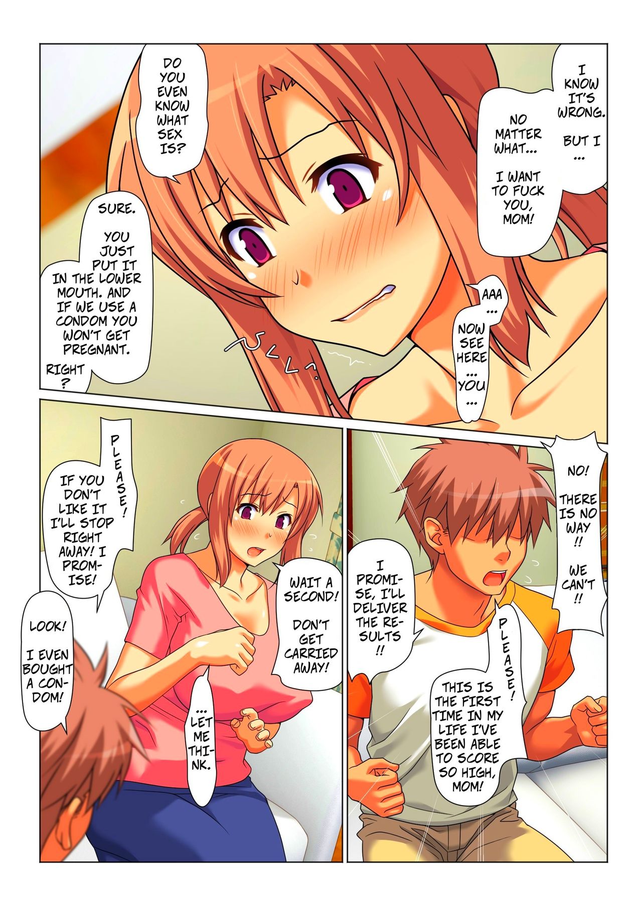 Mom Will Put Out Everyday On The Condition That His Grades Improve [Kamatori Pokari] 1 . Mom Will Put Out Everyday On The Condition That His Grades Improve - Chapter 1 [Kamatori Pokari] – page 24