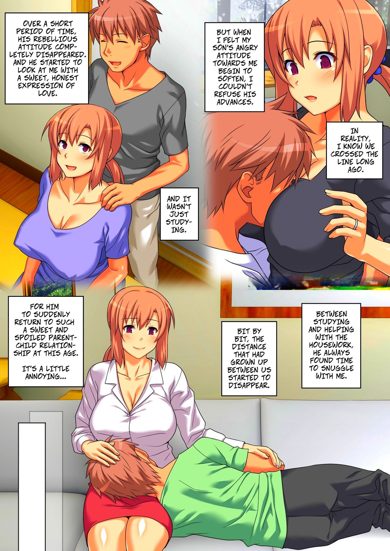 Mom Will Put Out Everyday On The Condition That His Grades Improve [Kamatori Pokari] 1 . Mom Will Put Out Everyday On The Condition That His Grades Improve - Chapter 1 [Kamatori Pokari] – page 37