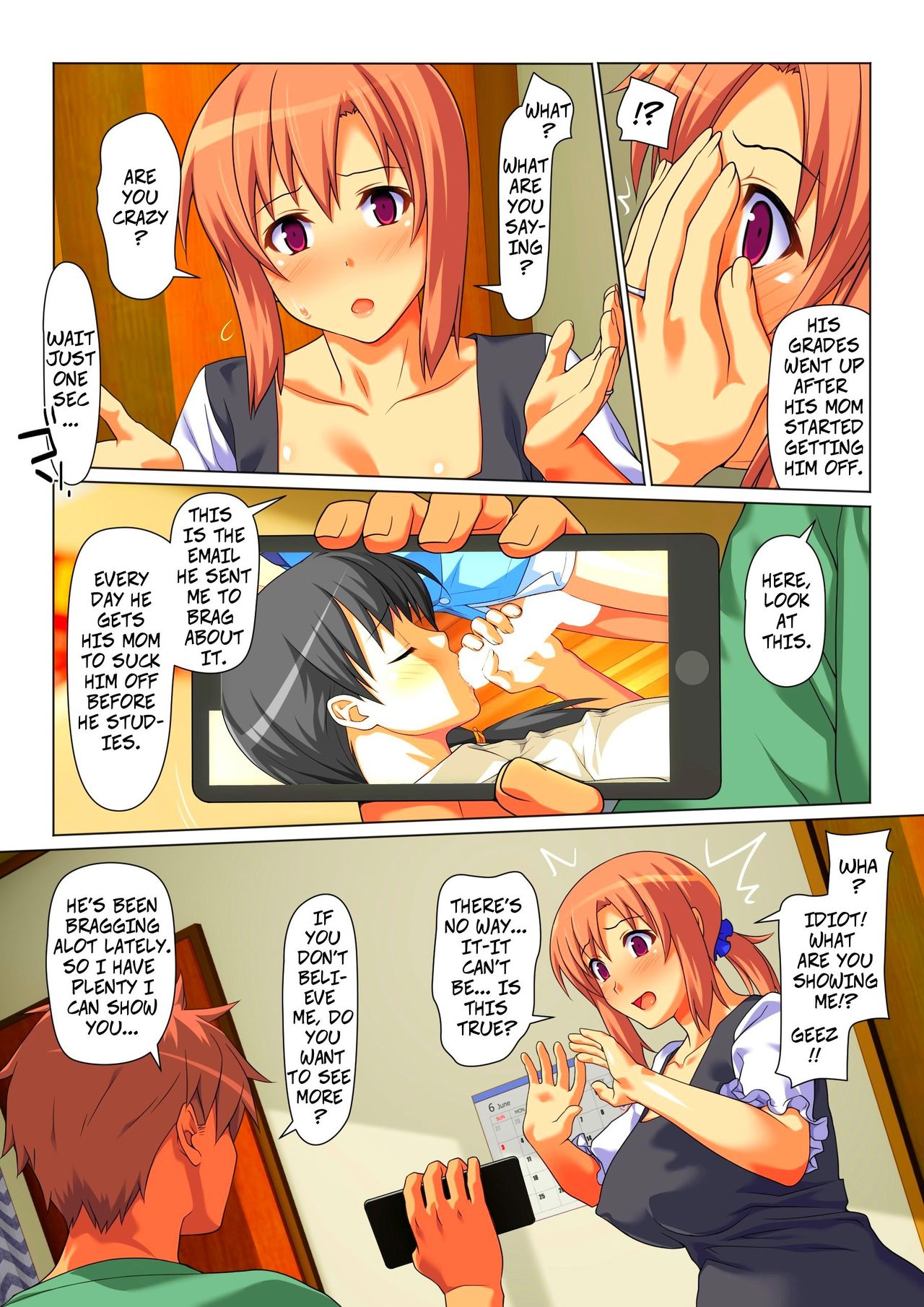 Mom Will Put Out Everyday On The Condition That His Grades Improve [Kamatori Pokari] 1 . Mom Will Put Out Everyday On The Condition That His Grades Improve - Chapter 1 [Kamatori Pokari] – page 4