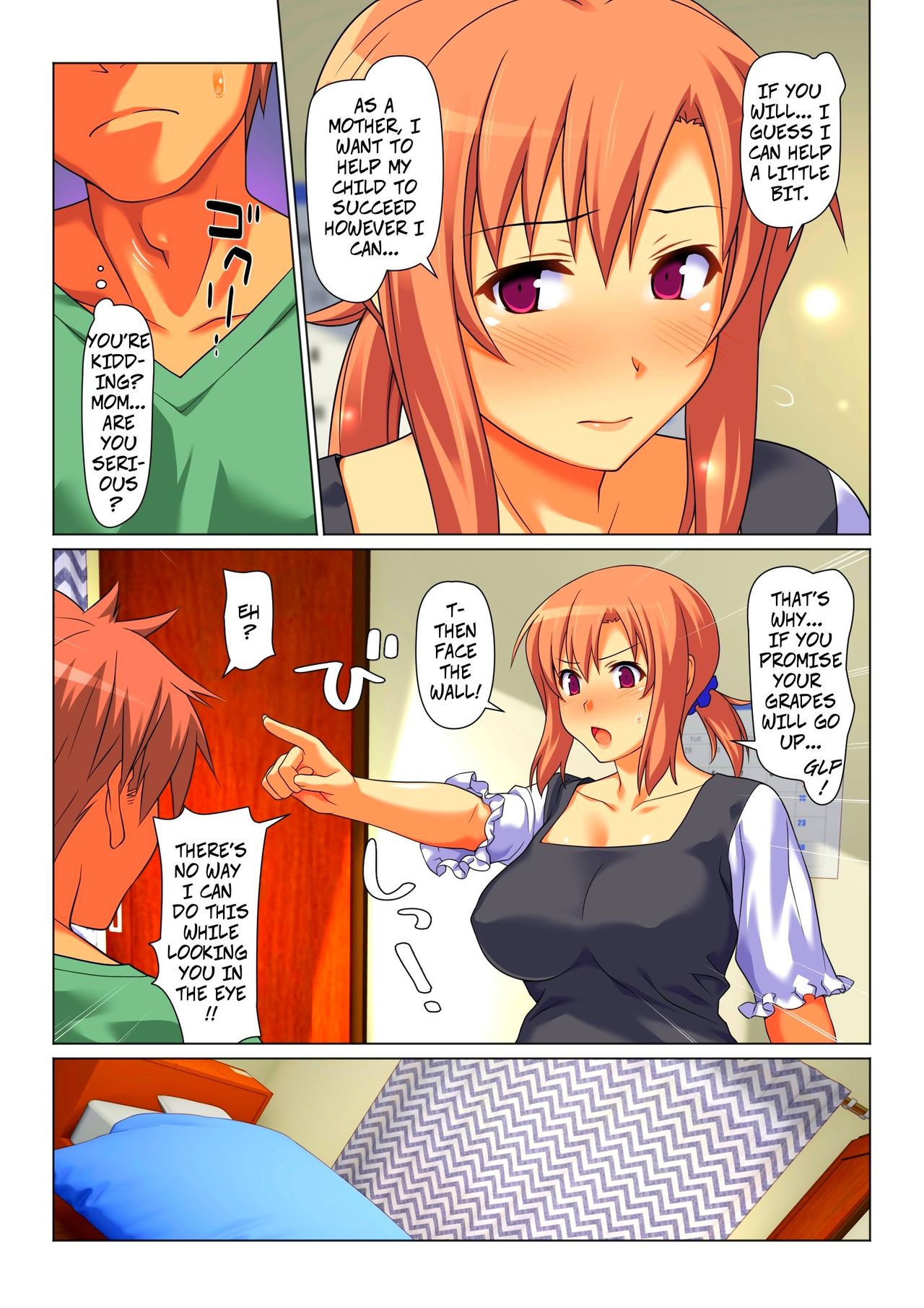 Mom Will Put Out Everyday On The Condition That His Grades Improve [Kamatori Pokari] 1 . Mom Will Put Out Everyday On The Condition That His Grades Improve - Chapter 1 [Kamatori Pokari] – page 7