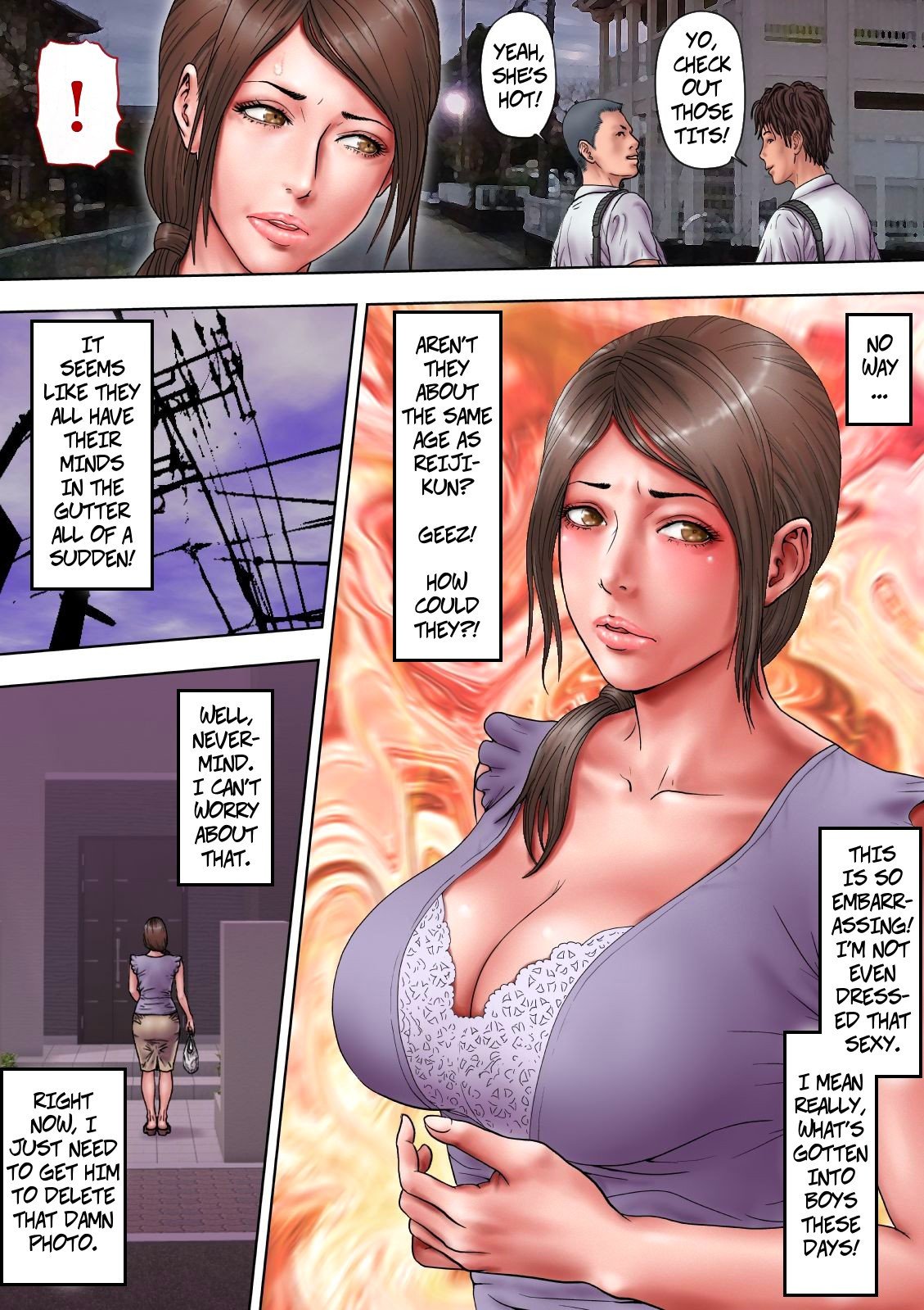 Cheating With My Sexy Aunt [Milf Shobou] 1 . Cheating With My Sexy Aunt - Chapter 1 [Milf Shobou] – page 13