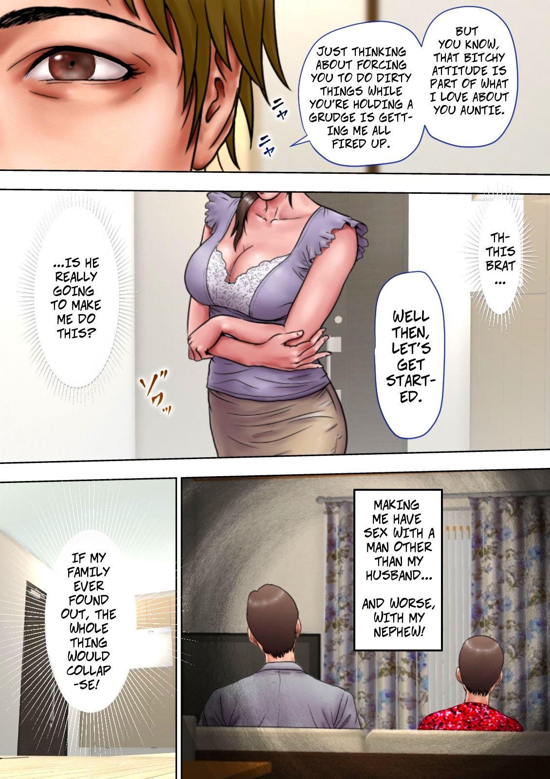 Cheating With My Sexy Aunt [Milf Shobou] 1 . Cheating With My Sexy Aunt - Chapter 1 [Milf Shobou] – page 17