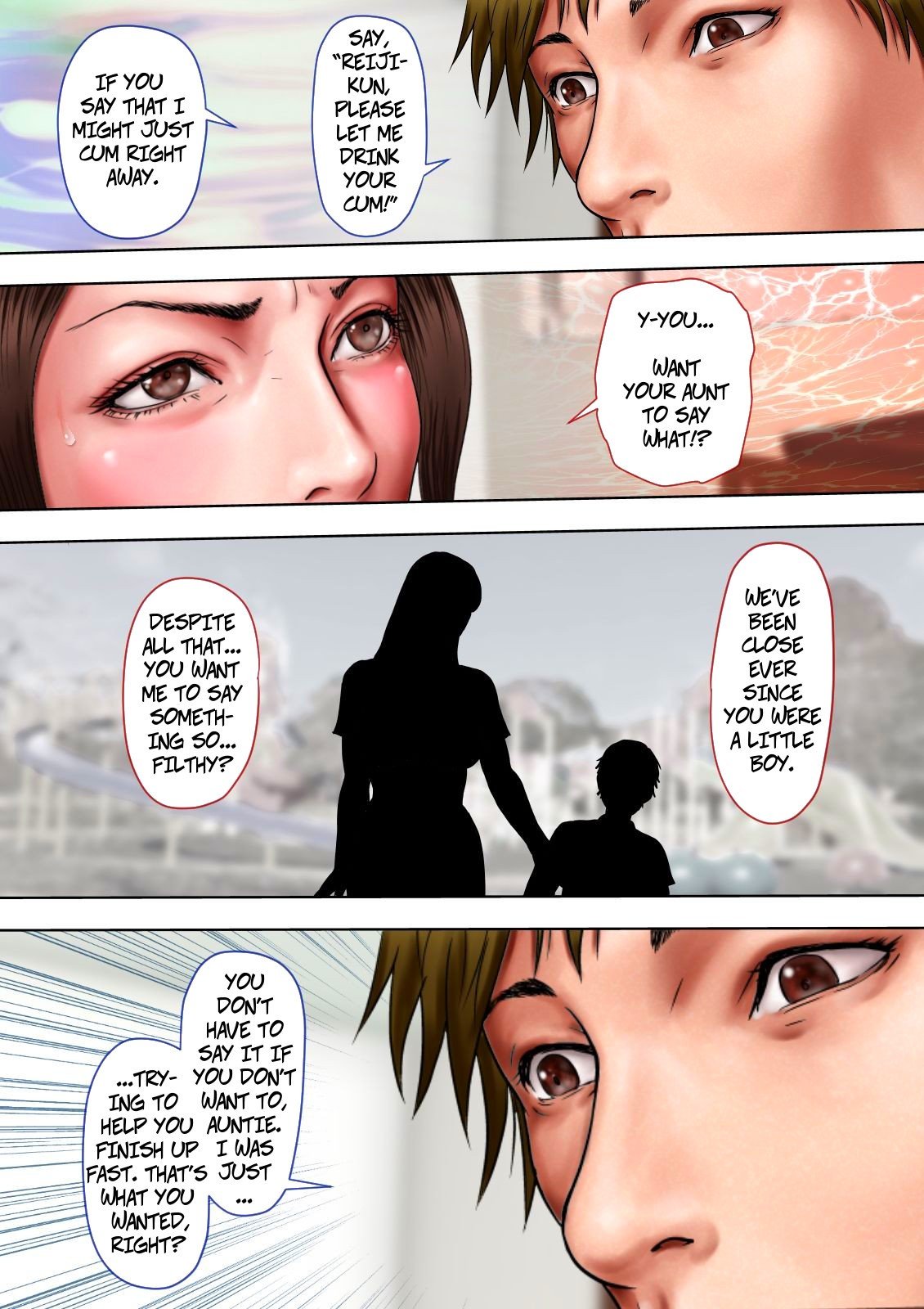Cheating With My Sexy Aunt [Milf Shobou] 1 . Cheating With My Sexy Aunt - Chapter 1 [Milf Shobou] – page 35