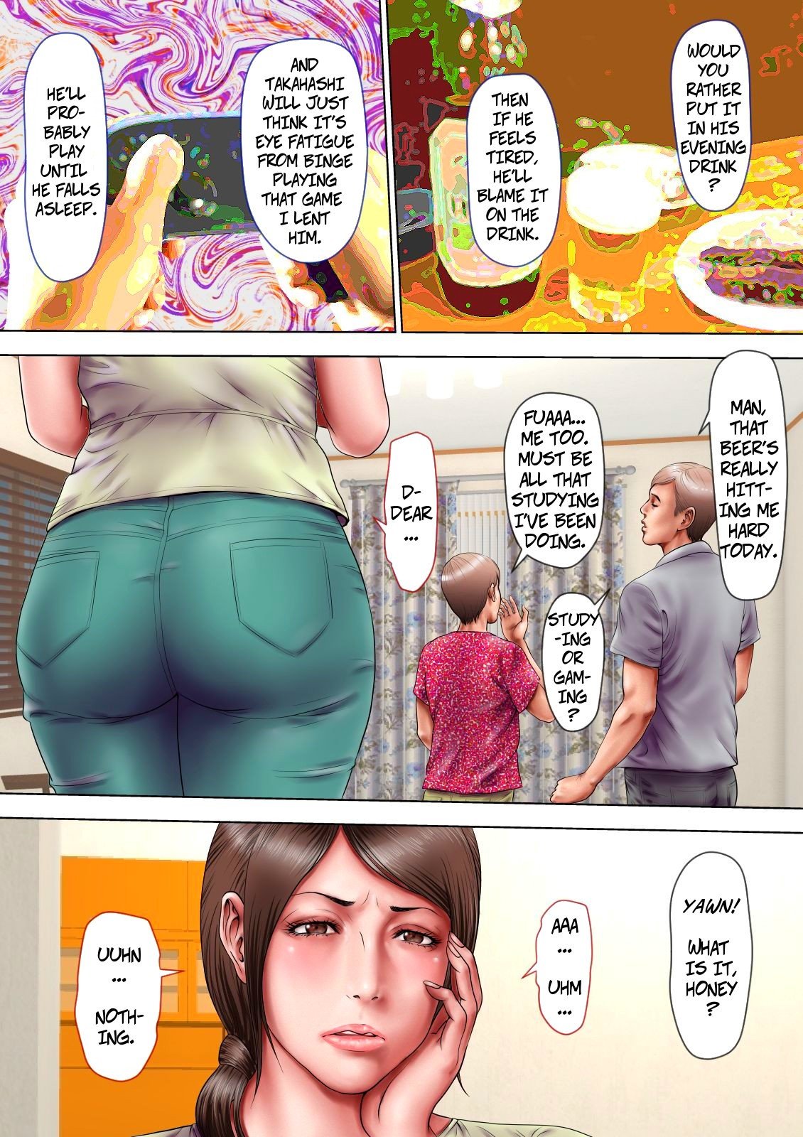 Cheating With My Sexy Aunt [Milf Shobou] 1 . Cheating With My Sexy Aunt - Chapter 1 [Milf Shobou] – page 56