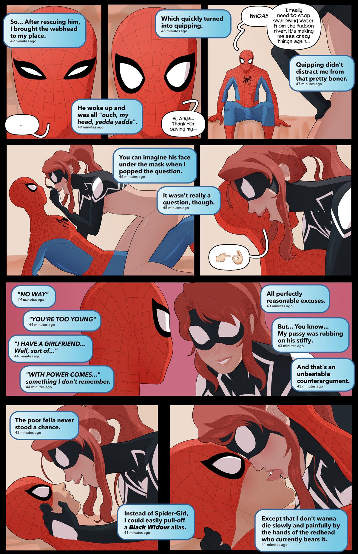 SpiderFappening (Spider-Man) [Tracy Scops] 1 . SpiderFappening - Chapter 1 (Spider-Man) [Tracy Scops] – page 4