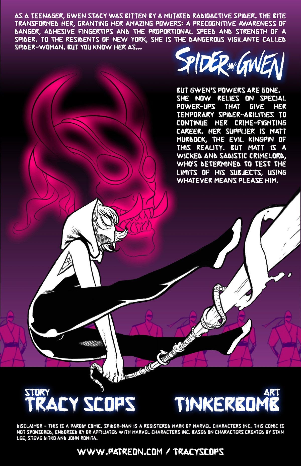 Spider Gwen (Spider-Man) [Tracy Scops] 2 . Spider Gwen - Chapter 2 (Spider-Man) [Tracy Scops] – page 2
