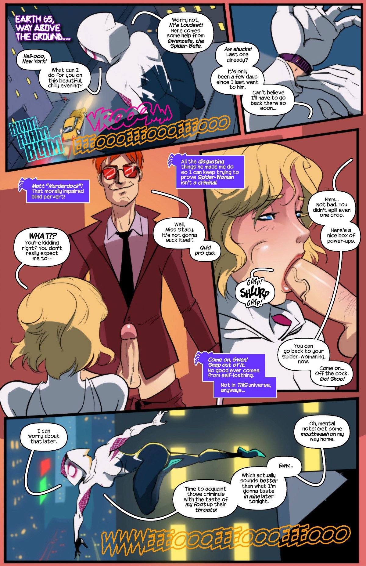 Spider Gwen (Spider-Man) [Tracy Scops] 2 . Spider Gwen - Chapter 2 (Spider-Man) [Tracy Scops] – page 3