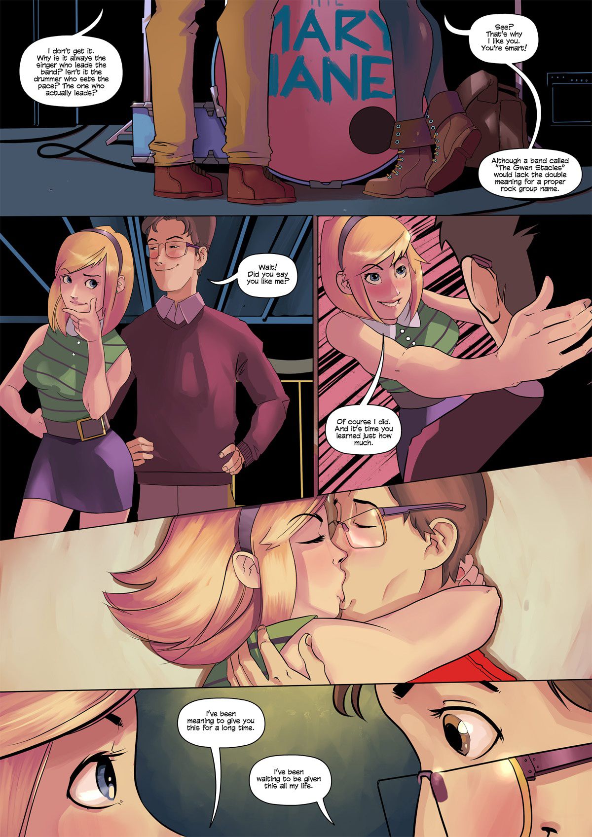 Spider Gwen (Spider-Man) [Tracy Scops] 1 . Spider Gwen - Chapter 1 (Spider-Man) [Tracy Scops] – page 4