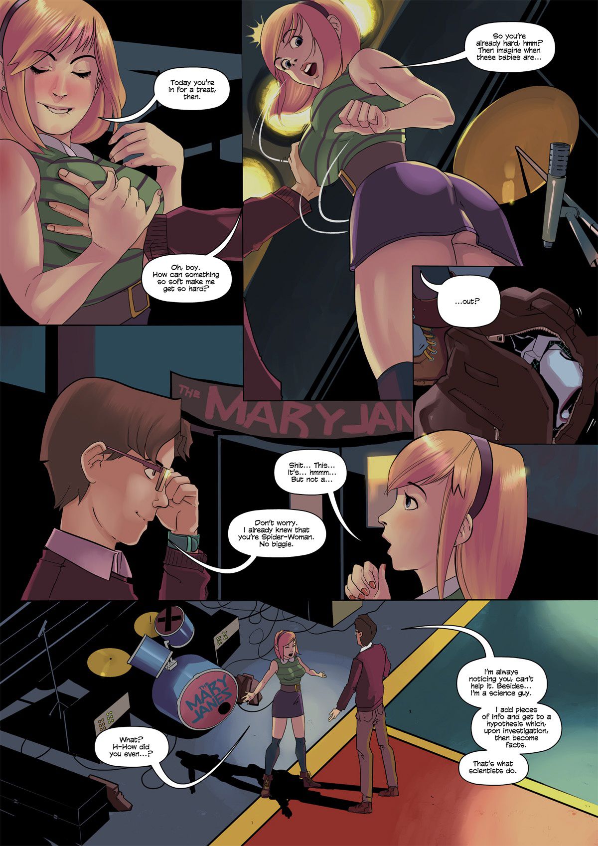 Spider Gwen (Spider-Man) [Tracy Scops] 1 . Spider Gwen - Chapter 1 (Spider-Man) [Tracy Scops] – page 5