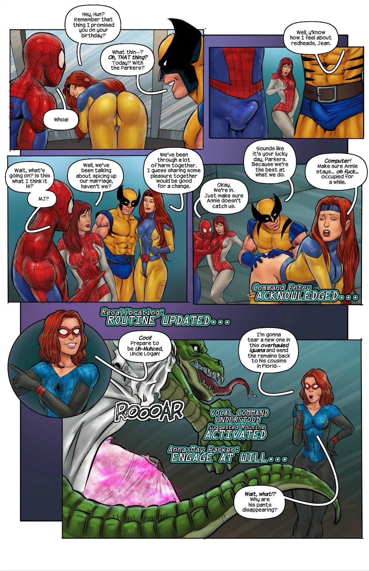 Spiderling (Spider-Man) [Tracy Scops] 1 . Spiderling - Chapter 1 (Spider-Man) [Tracy Scops] – page 4