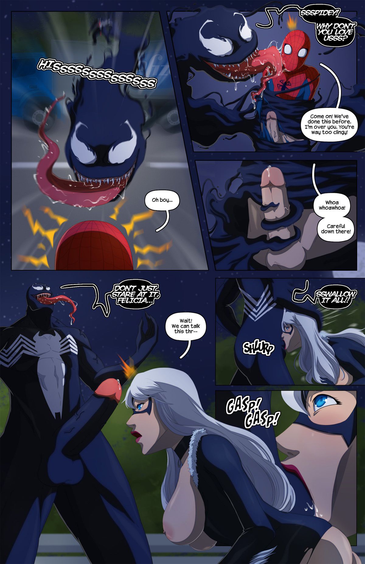 Spidernafil (Spider-Man) [Tracy Scops] 1 . Spidernafil - Chapter 1 (Spider-Man) [Tracy Scops] – page 5