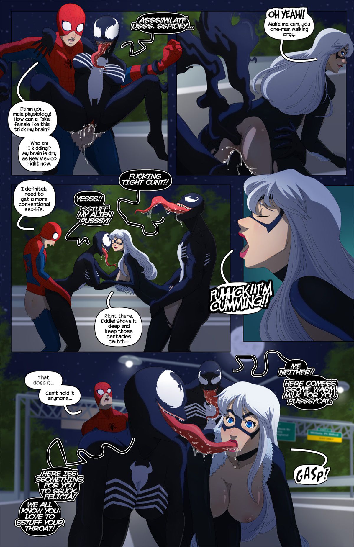 Spidernafil (Spider-Man) [Tracy Scops] 1 . Spidernafil - Chapter 1 (Spider-Man) [Tracy Scops] – page 9