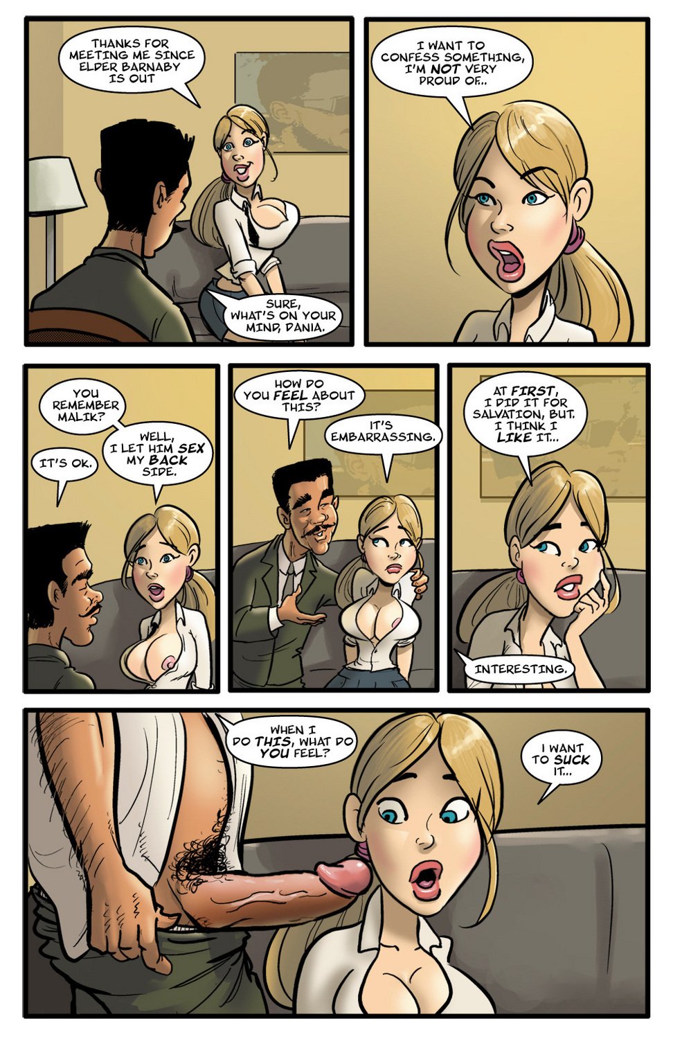 Backdoor To Heaven [Dirty Comics , JohnPersons.com] 2 . Backdoor To Heaven  - Chapter 2 [Dirty Comics , JohnPersons] – page 7