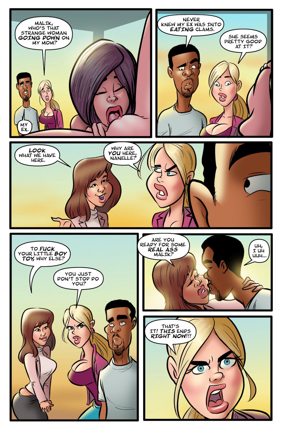Backdoor To Heaven [Dirty Comics , JohnPersons.com] 3 . Backdoor To Heaven  - Chapter 3 [Dirty Comics , JohnPersons] – page 9